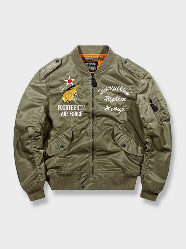 Air Porco｜フライングタイガース 刺繍フライトジャケット