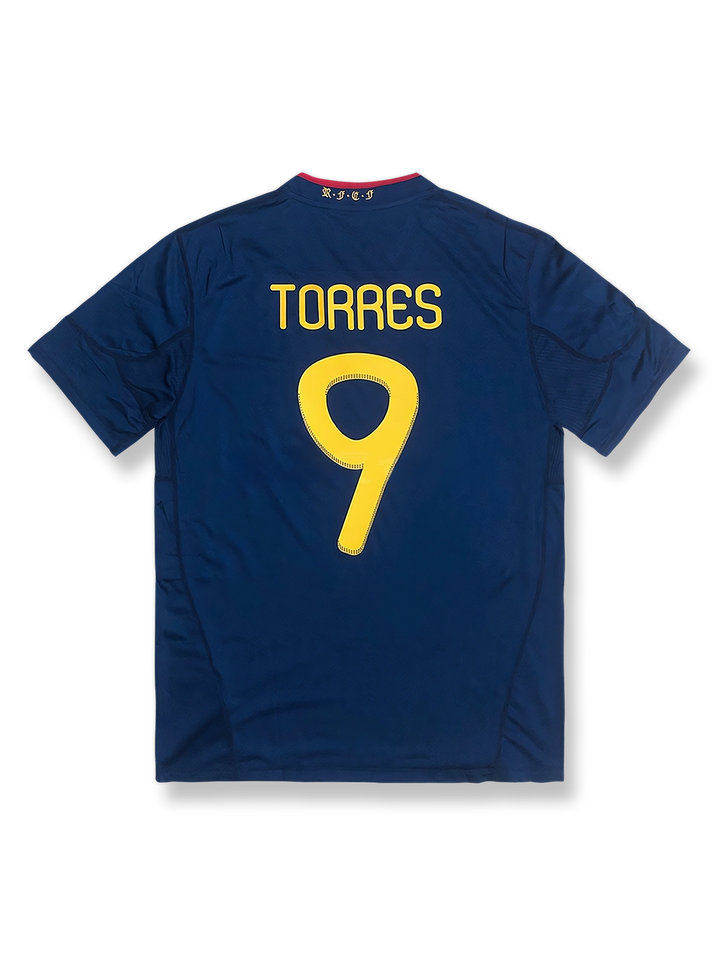 2010年ワールドカップスペイン代表9番トーレスアウェイユニフォーム正面図