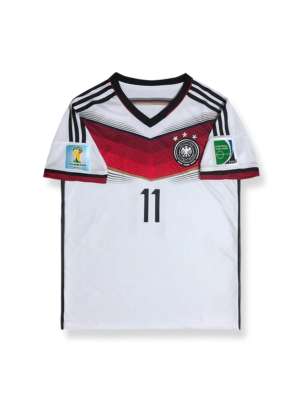 2014年ワールドカップドイツ代表11番クローゼユニフォーム正面図