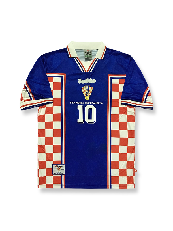 1998年ワールドカップクロアチア代表レトロアウェイユニフォームの画像
