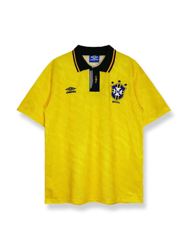 1991-93シーズンブラジルホームユニフォーム正面画像