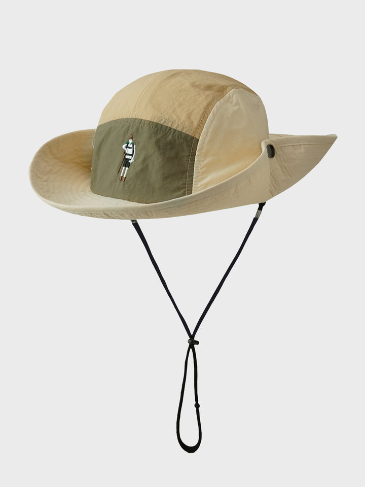 製品画像: 刺繍防水速乾通気登山帽の正面図