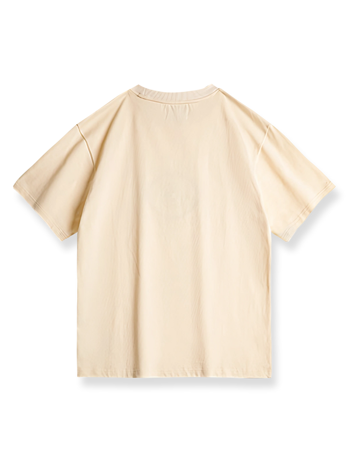 リラックスフィットの「守護の眼」ショートスリーブTシャツの背面画像。