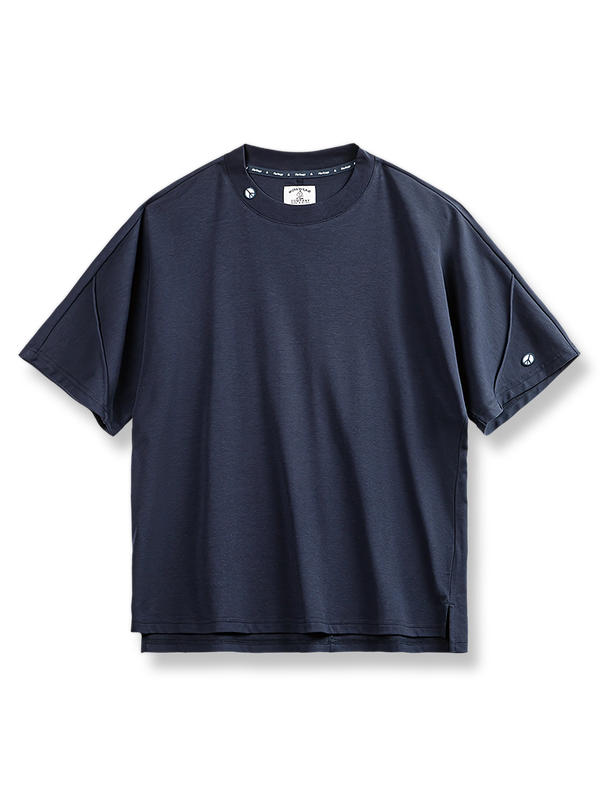 アメリカンカジュアルスタイルの抗菌・速乾半袖Tシャツの全体像