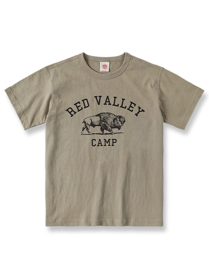 アメリカンヴィンテージ バイソン キャンプ Tシャツの全体像